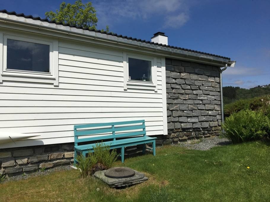 Du vil ha tilgang på hage på den solrike sørsida av huset. Galleribilde