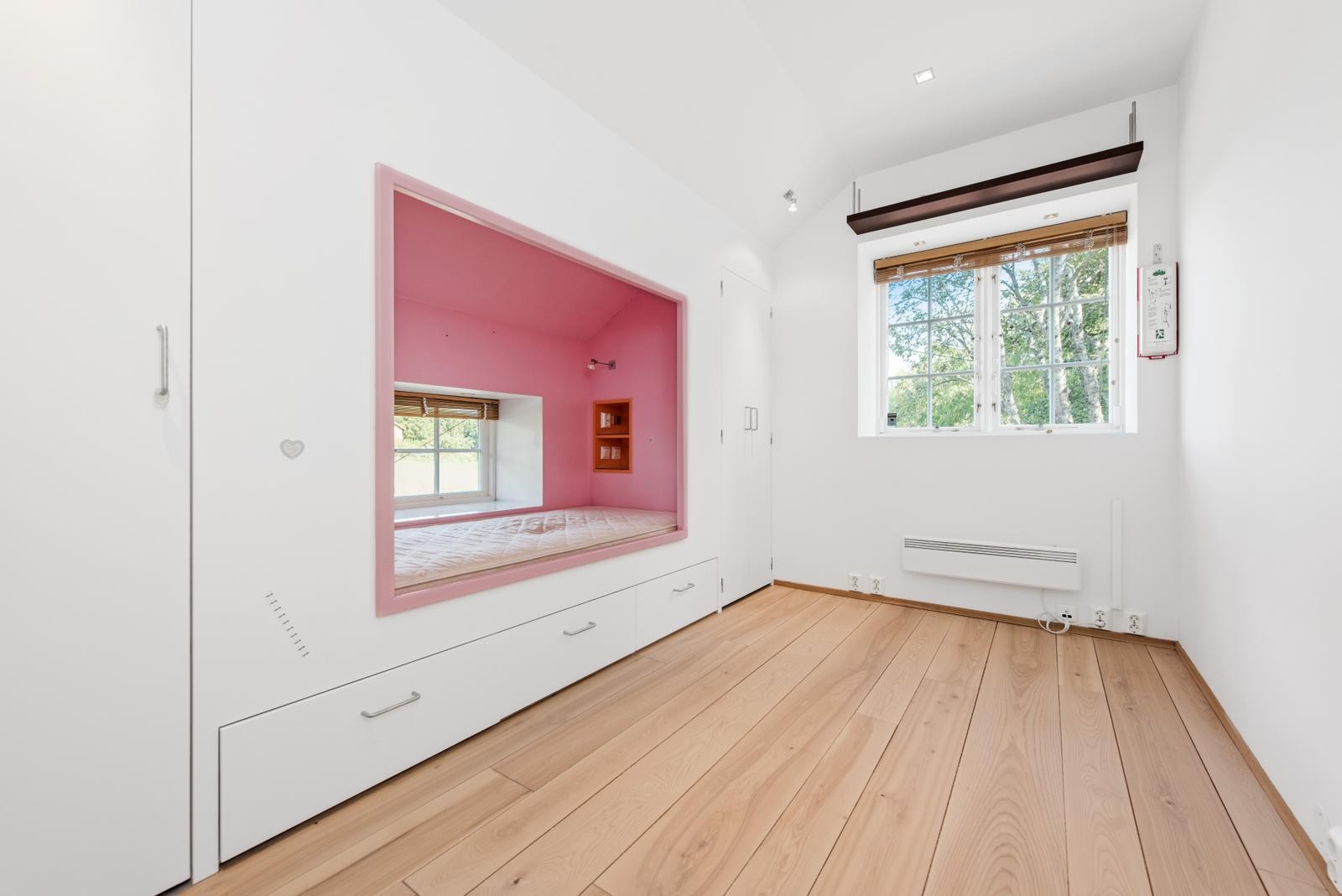 3. soverom som nå uten innredning: Galleribilde