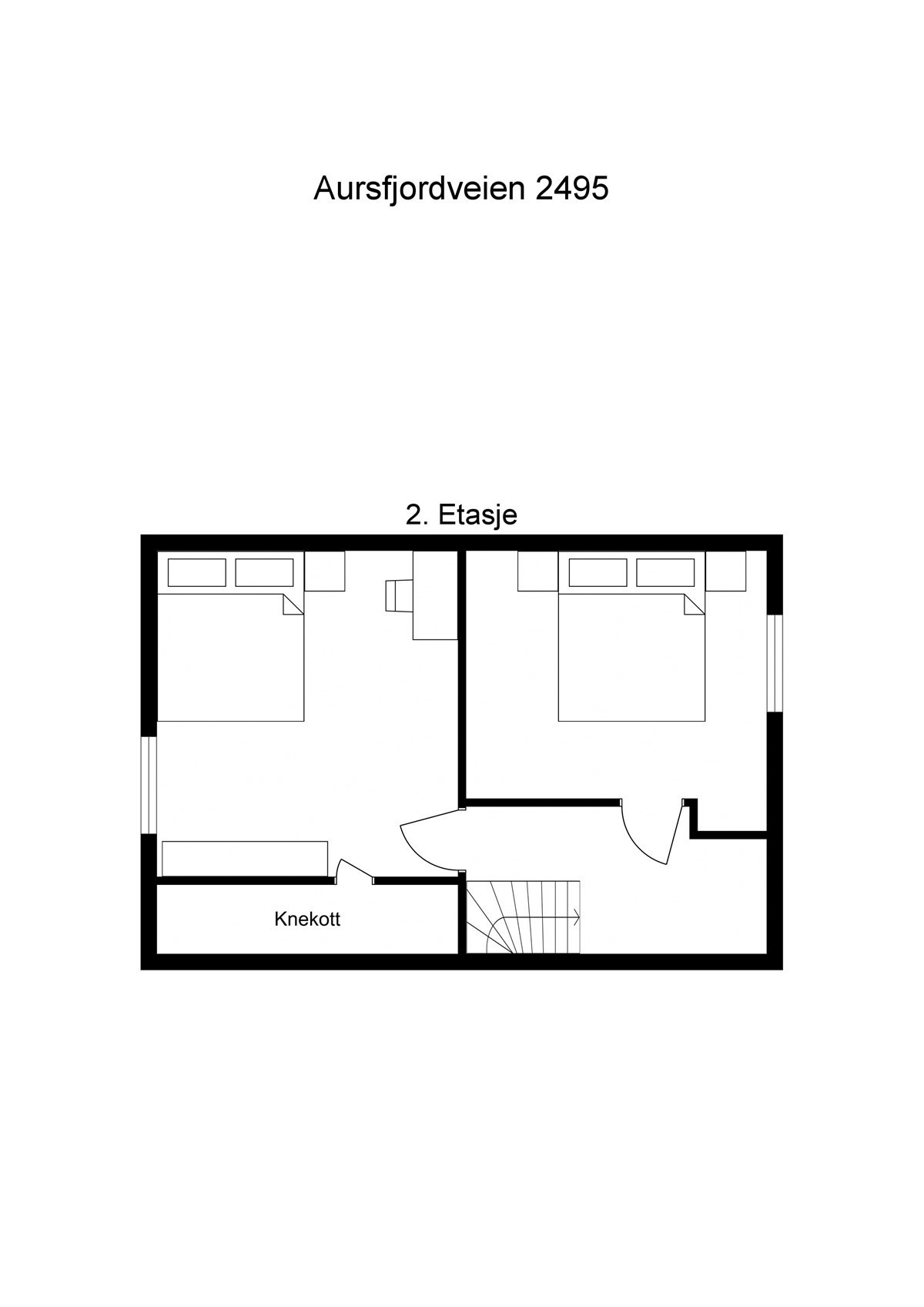 Planskisse 2. etasje