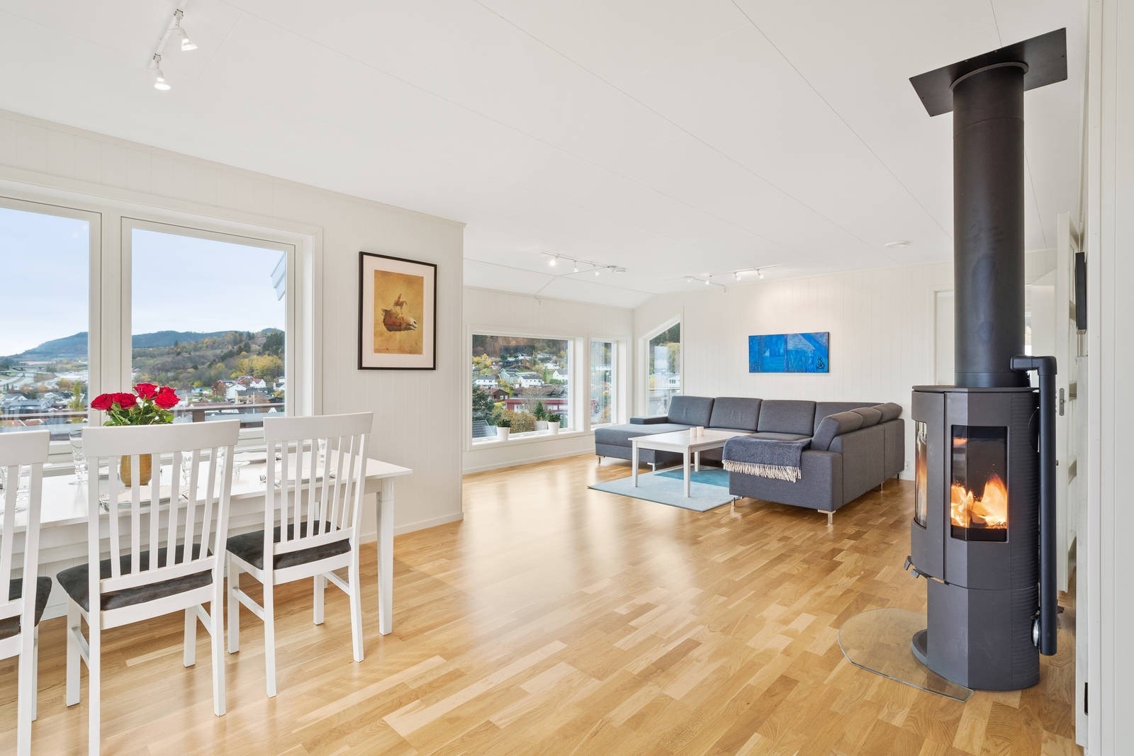 RANHEIM/OLDERDALEN - Flott enebolig med utsikt - Attraktivt område med nærhet til alt - Bygd i 2014 - TG0 på våtrom Galleribilde