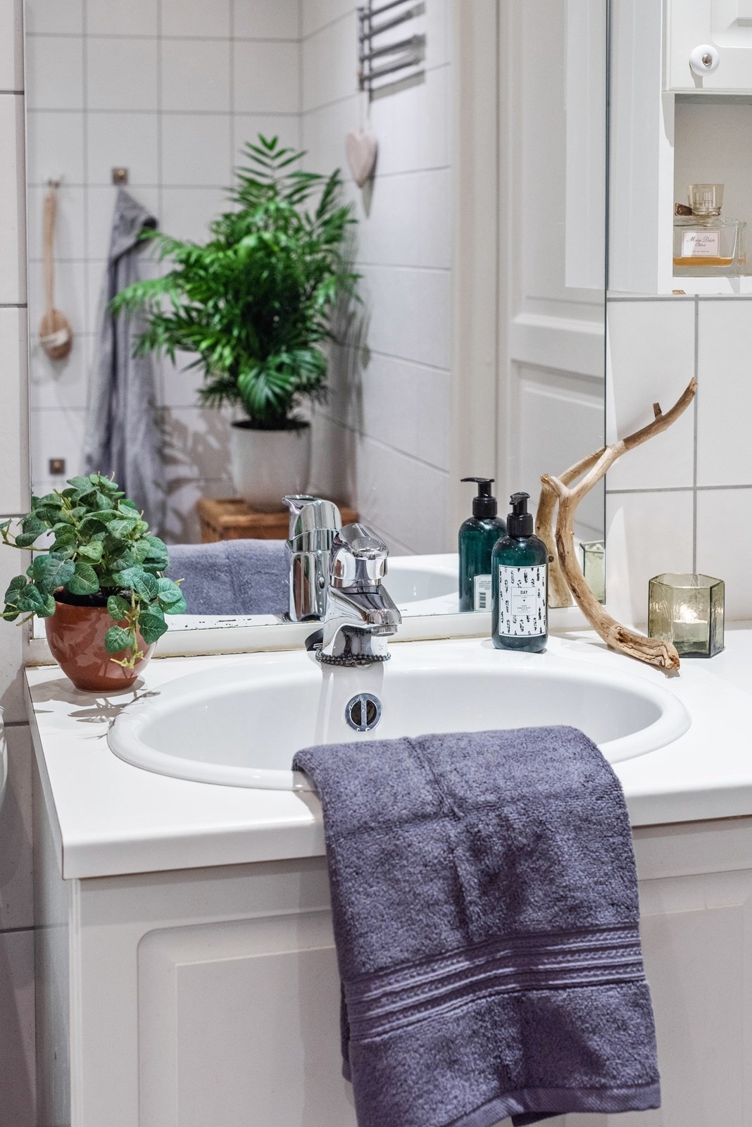 Detaljbilde fra badet. Galleribilde