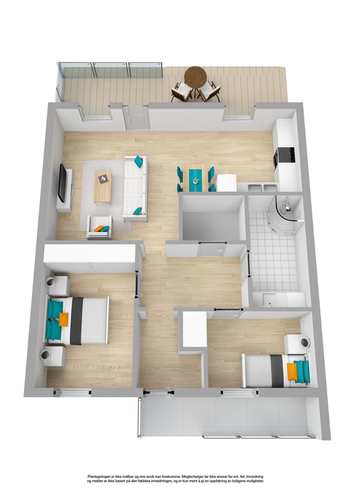 3dplan og 1 Galleribilde