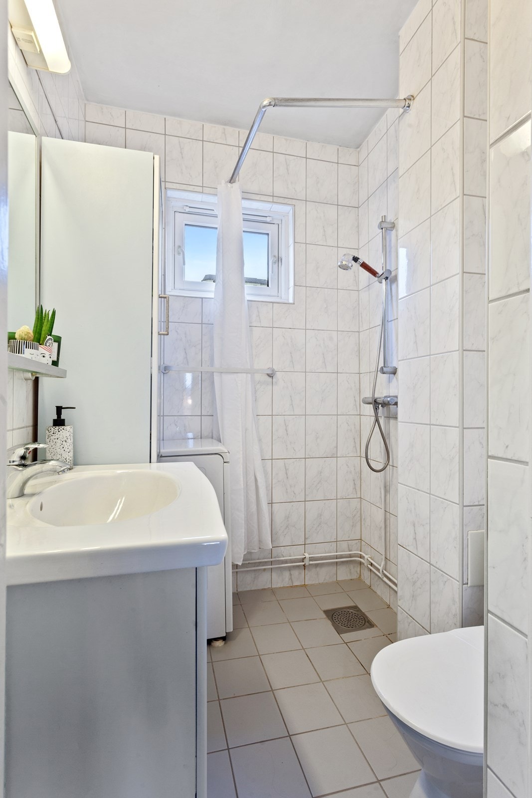 Vindu på bad er noe man vil sette pris på. Galleribilde