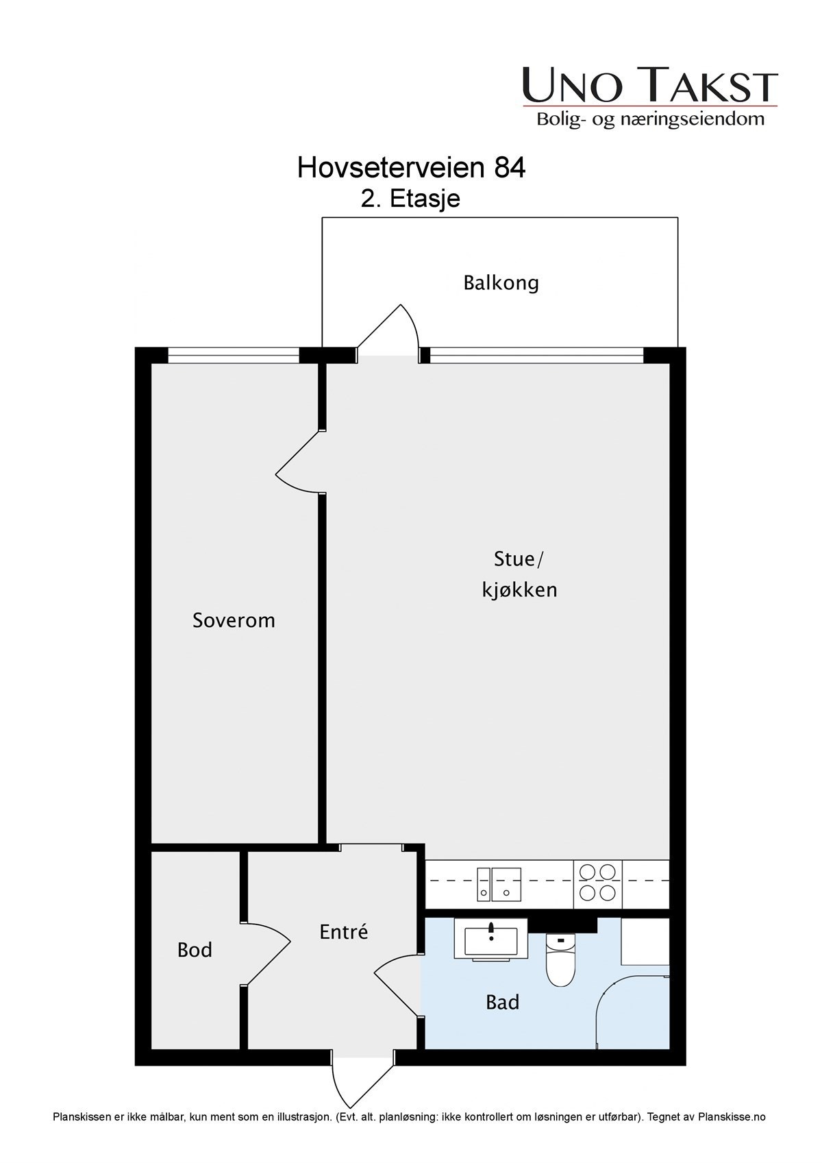Planløsning i dag Galleribilde