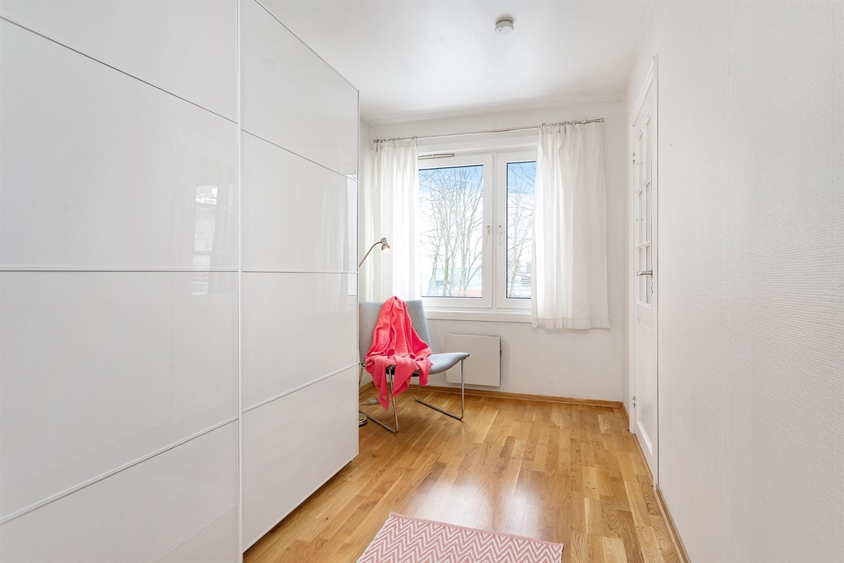 Innvendige gulvoverflater består av parkett Galleribilde