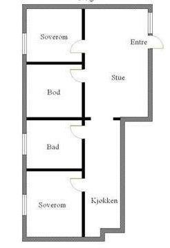 Planskisse Galleribilde