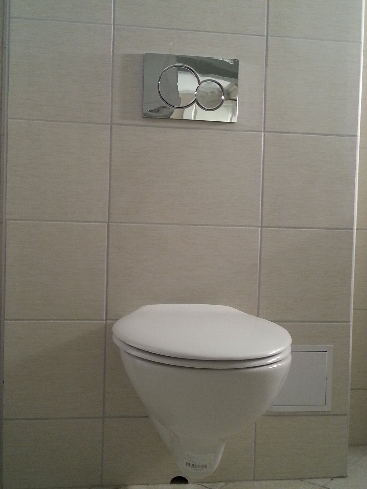 Vegghengt toalett Galleribilde