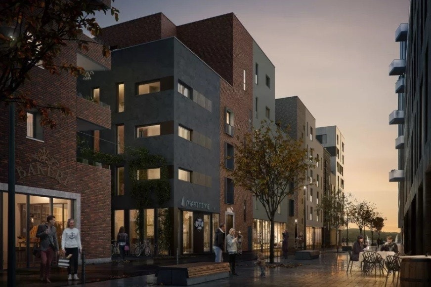 Nærområde, bilde fra prospekt Galleribilde