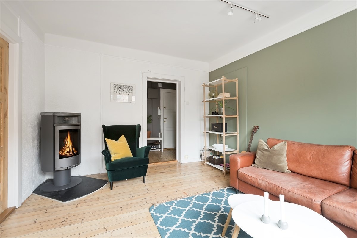 Peisovnen sørger for både hygge og varme. Galleribilde