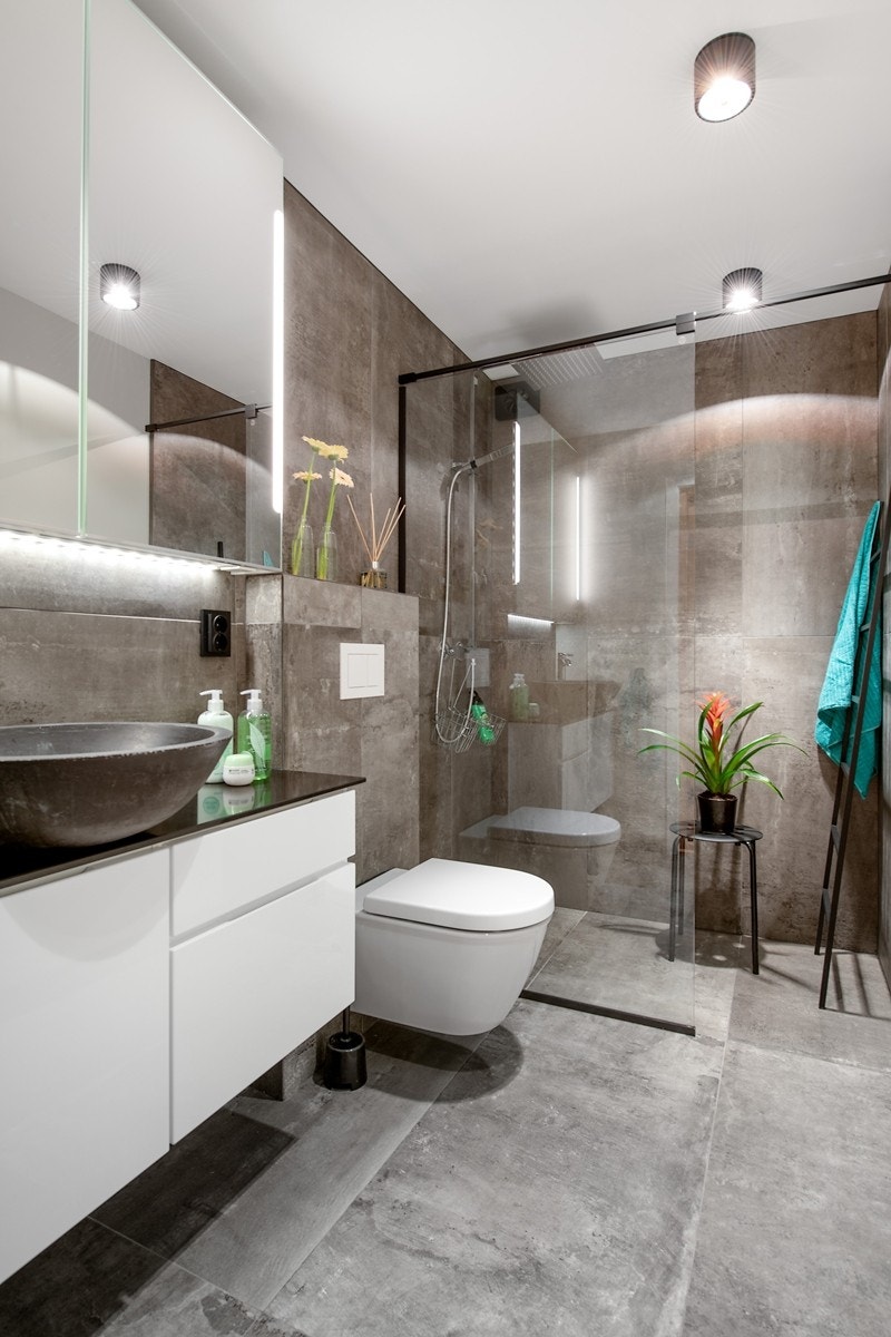 Lekkert bad med gode løsninger fra 2017 Galleribilde