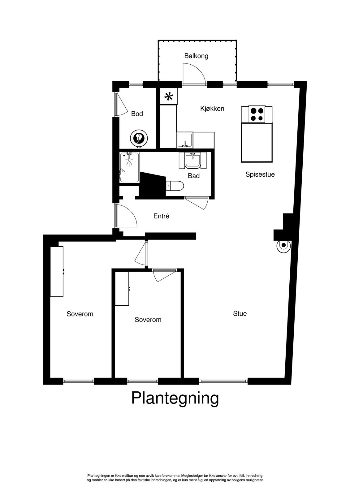 2dplan og 1 Galleribilde
