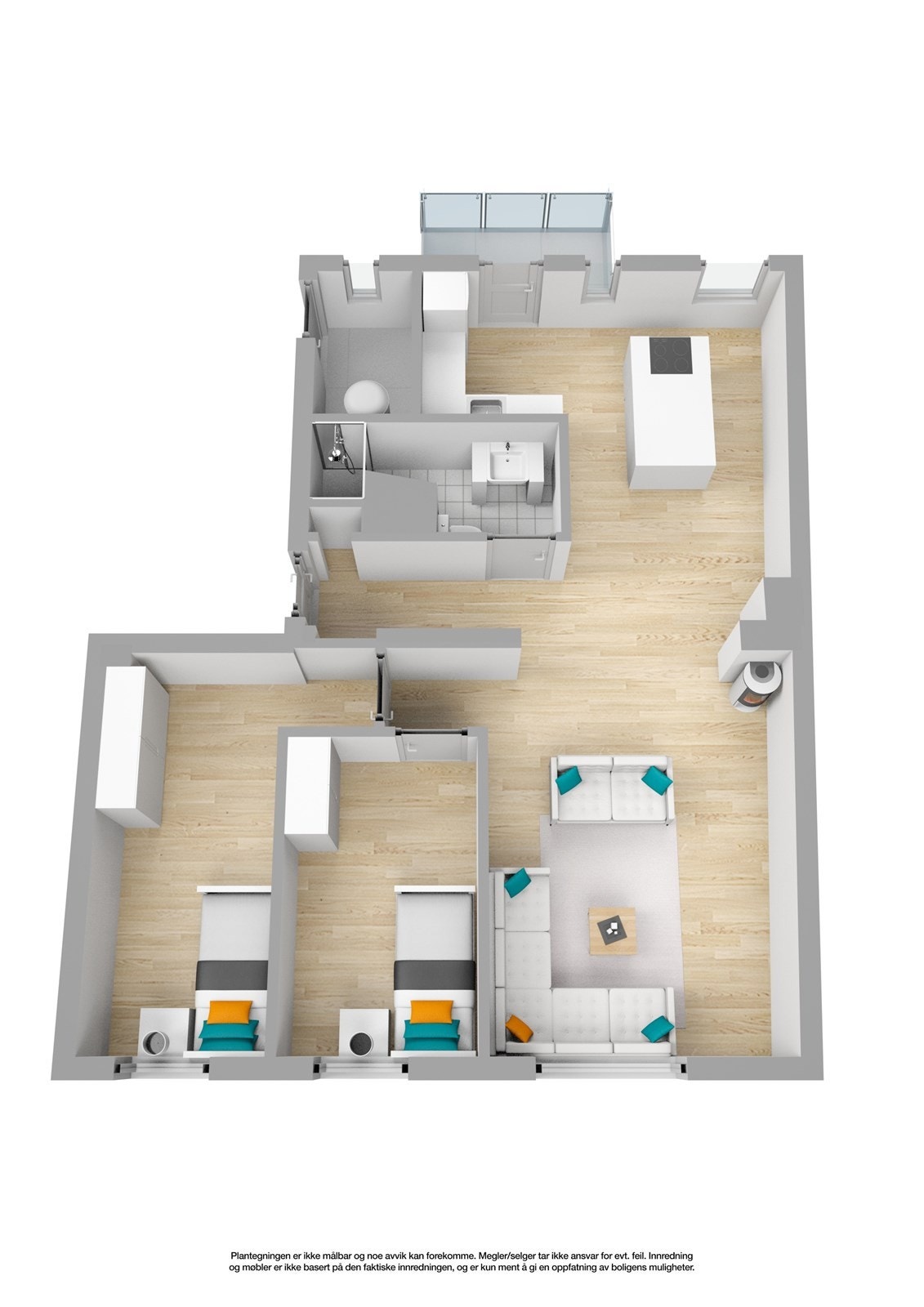 3dplan og 1 Galleribilde