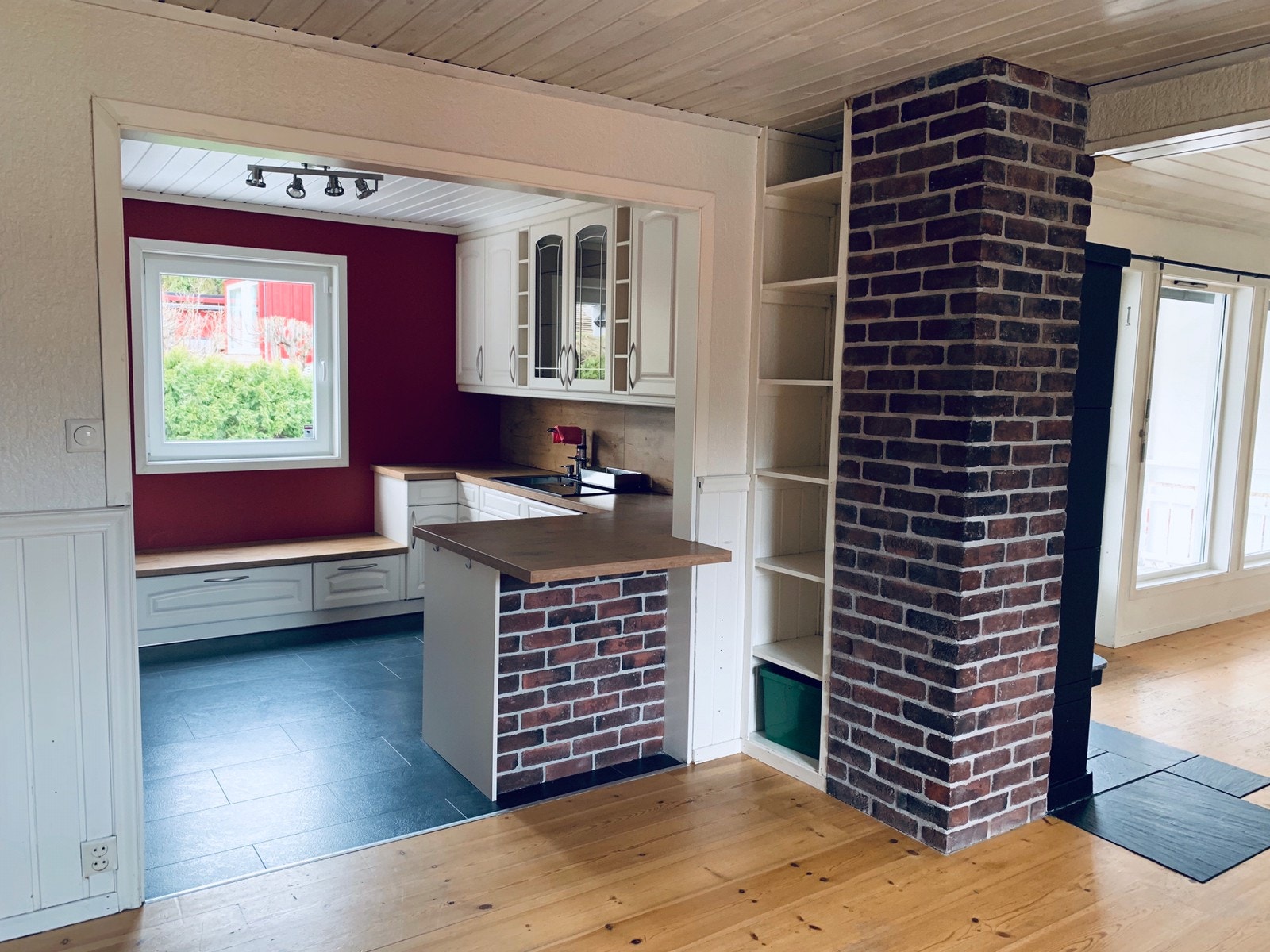 Åpen kjøkkenløsning. Galleribilde