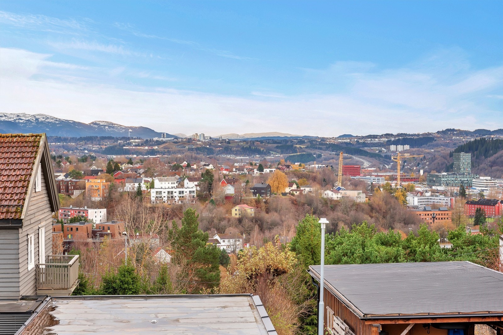 Utsiktsbilde retning syd/vest. Galleribilde