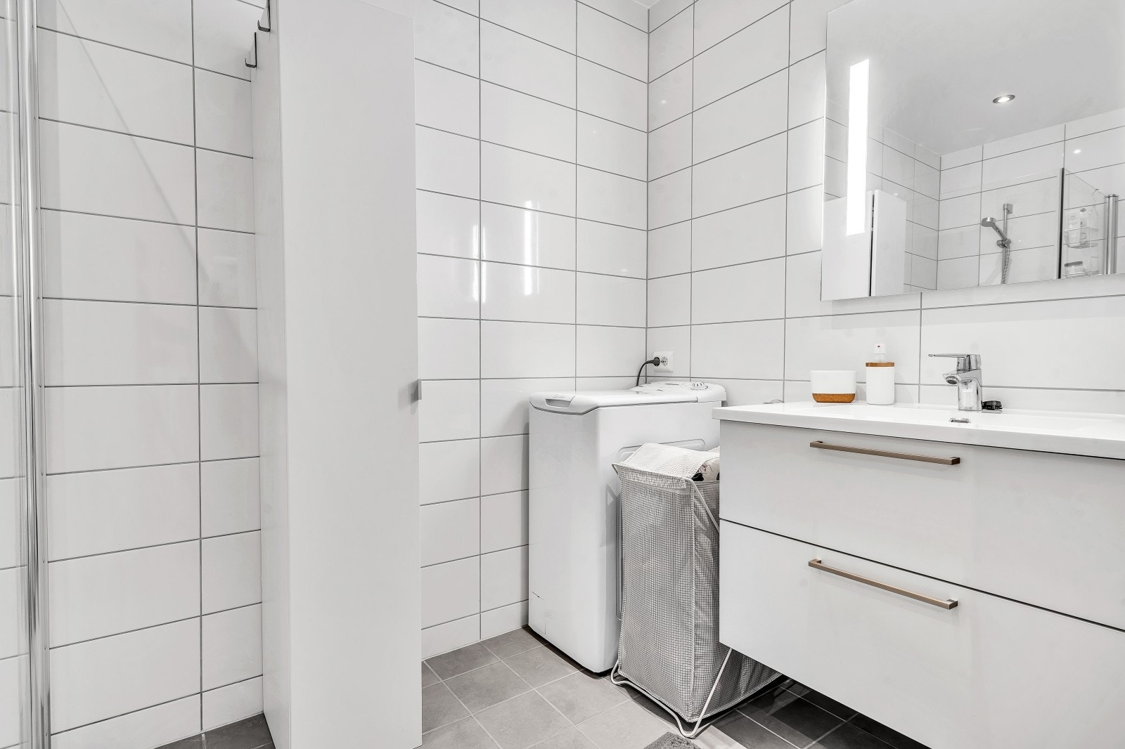 Varmekabler i badegulv Galleribilde