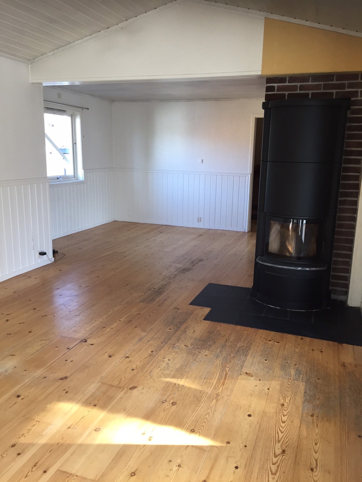 Ildsted stue. Galleribilde