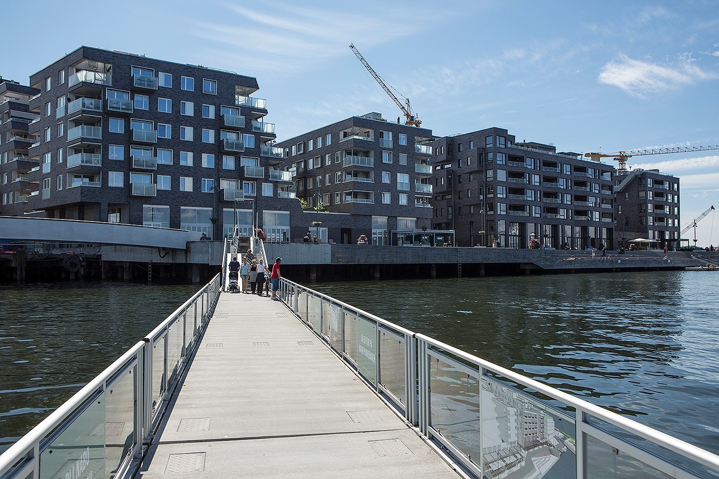 Gangvei til/fra sentrum Galleribilde