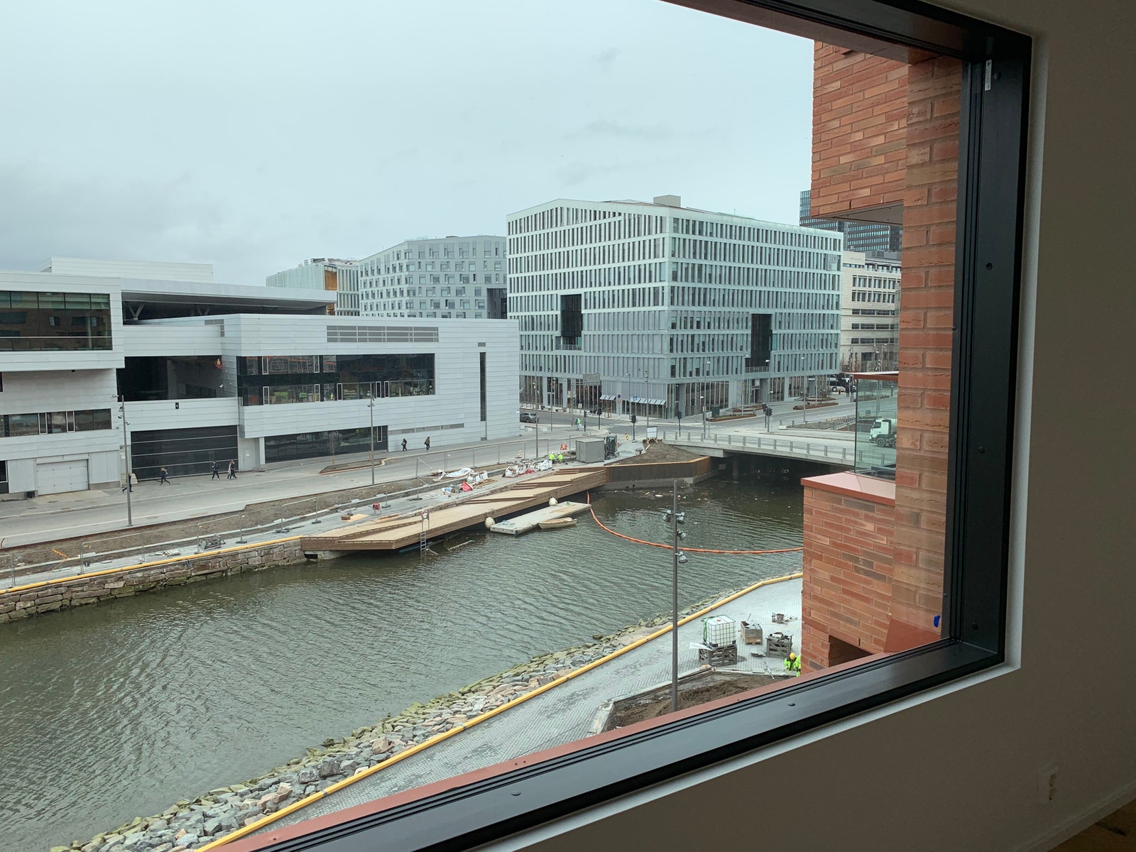 Utsikt fra stuevinduet Galleribilde