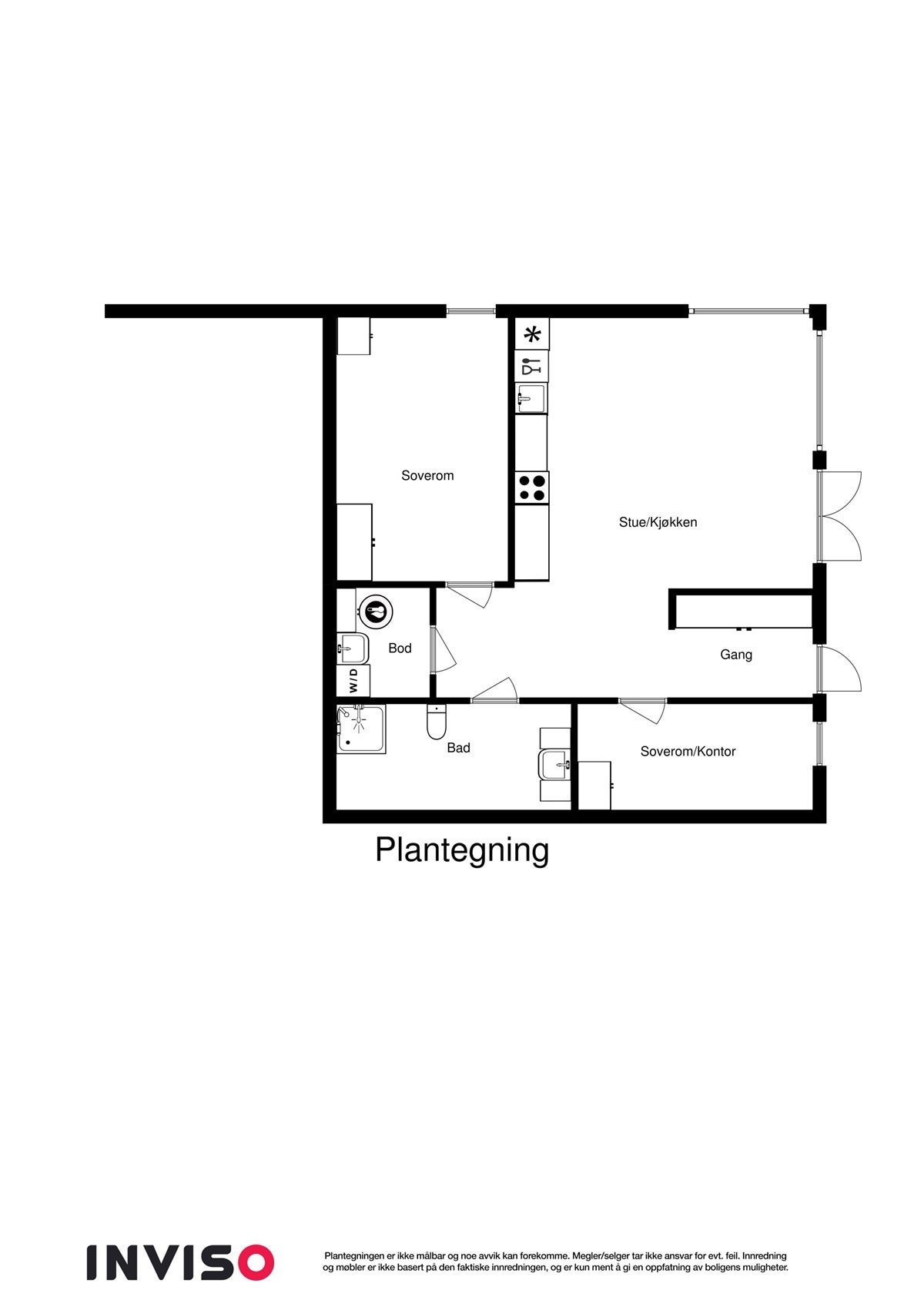 2dplan og 1 Galleribilde