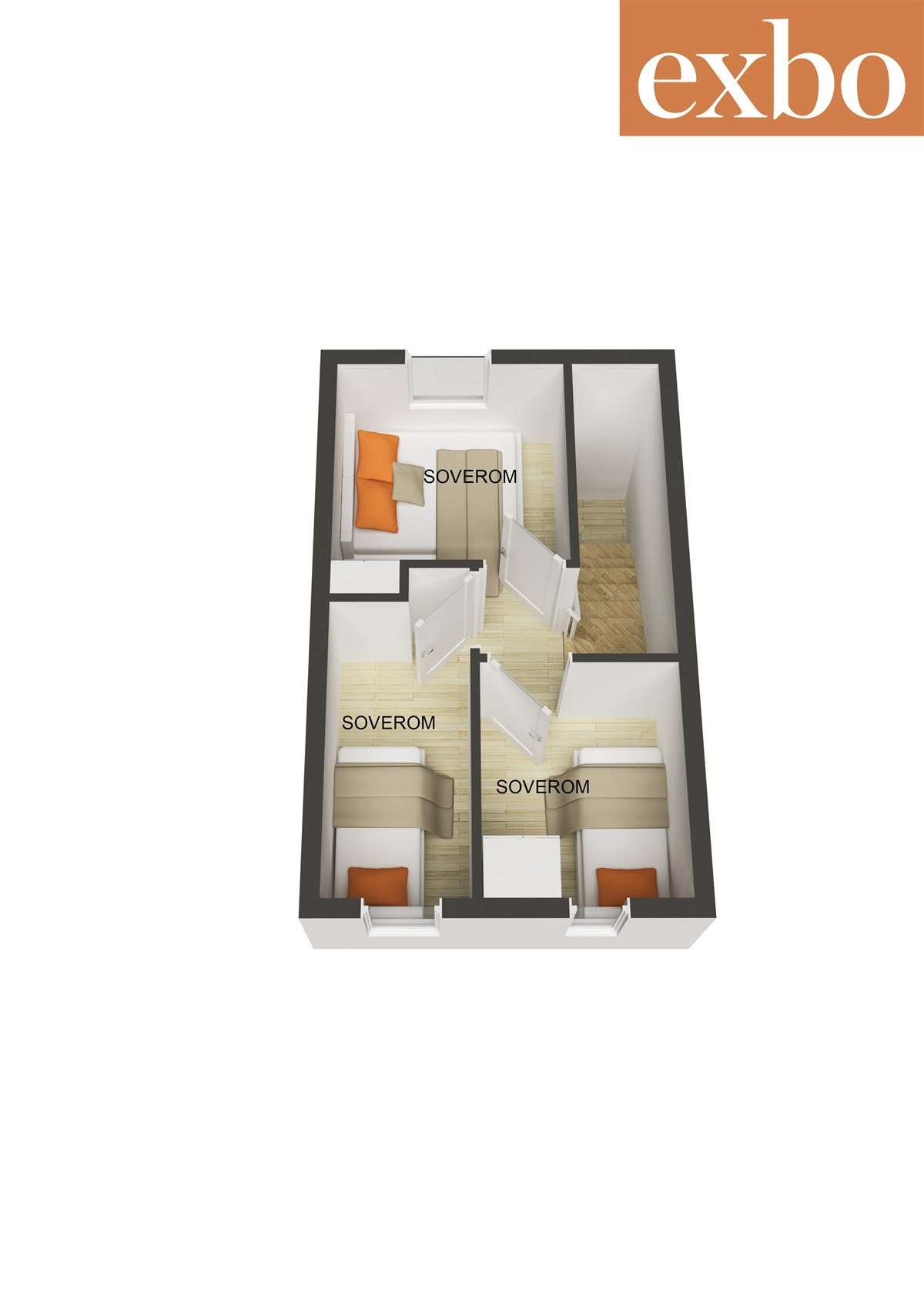 Plantegning 2. etg. Galleribilde