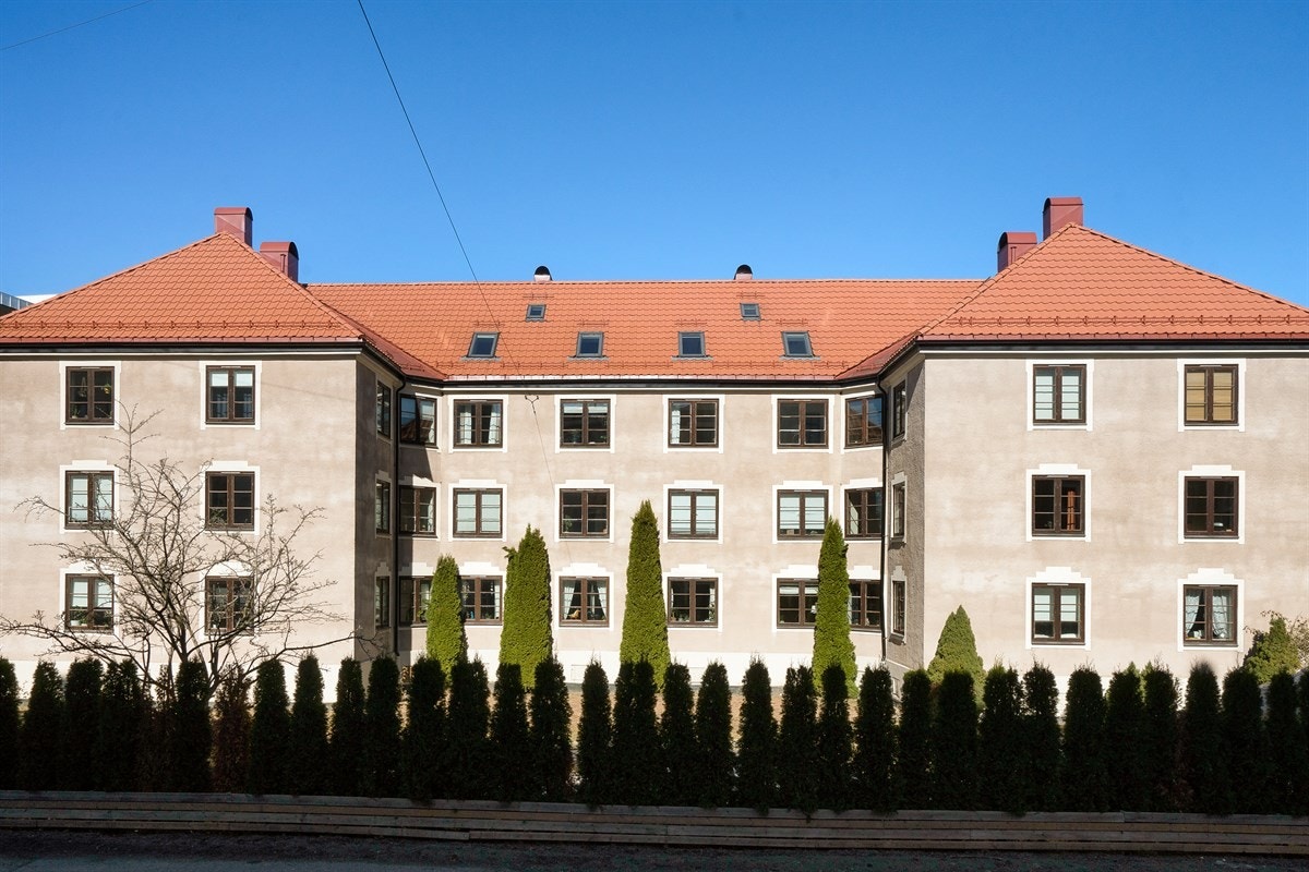 Pen bygård beliggende sentralt på Bjølsen. Galleribilde