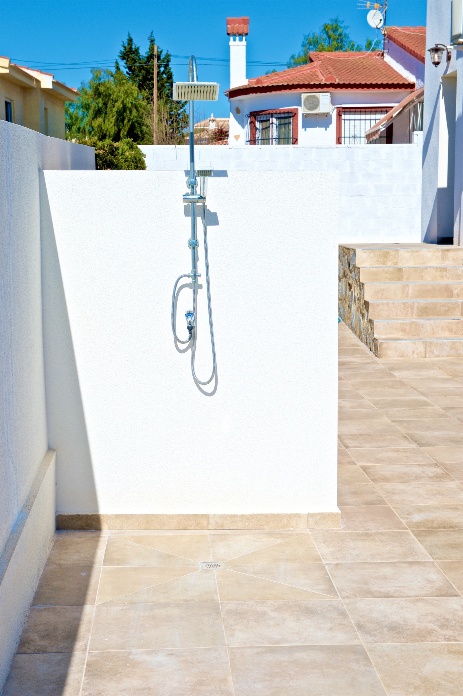 Blir det for varmt er en kjølig dusj også godt å ha Galleribilde