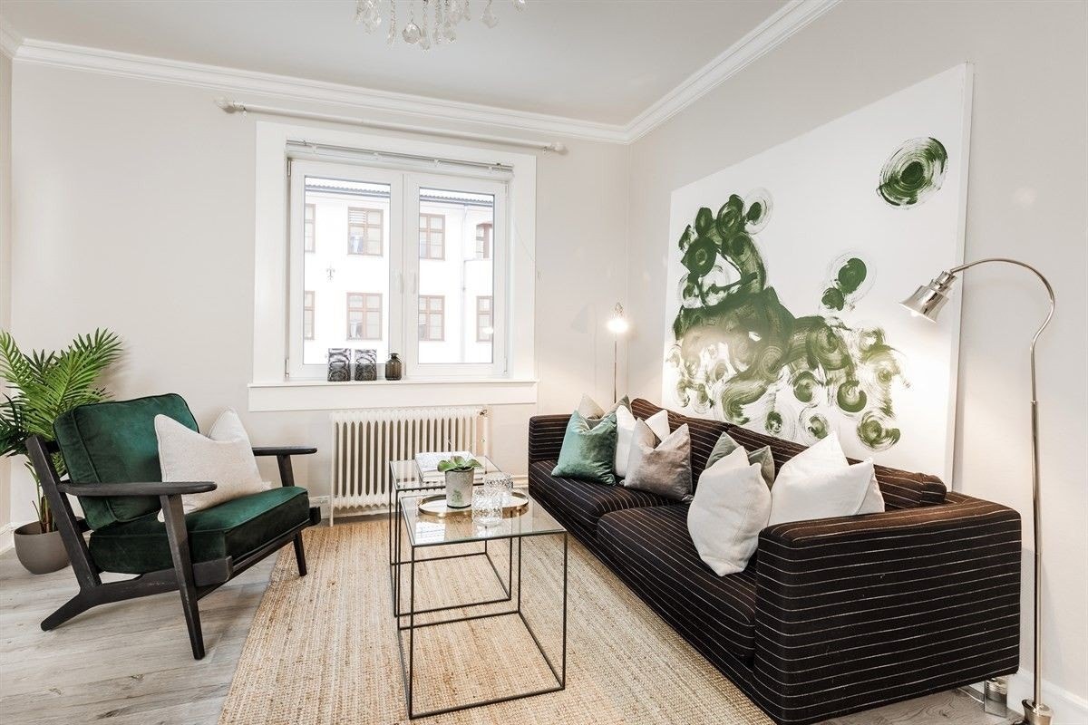 Stue ink varmtvann til oppvarming. Galleribilde