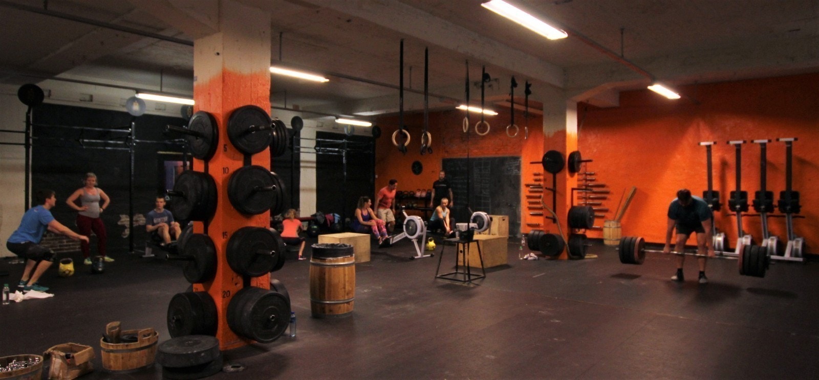 Cross Fit Bryggen holder til i nabobygget Galleribilde