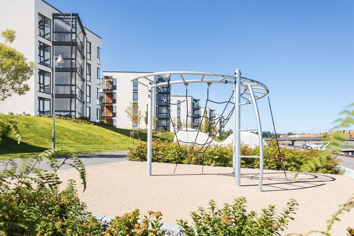 Uteområde på Grilstad marina Galleribilde