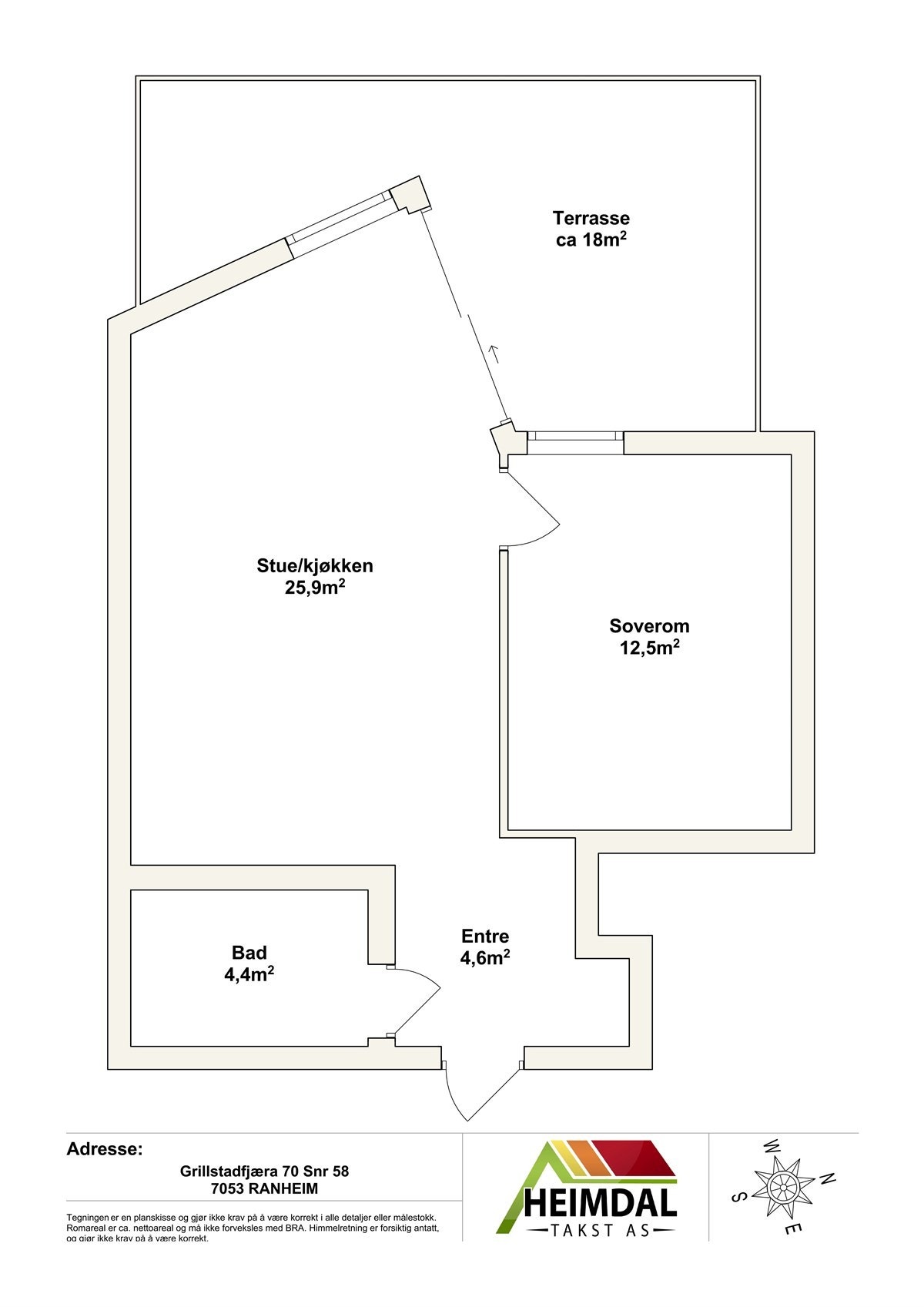 Planskisse Galleribilde