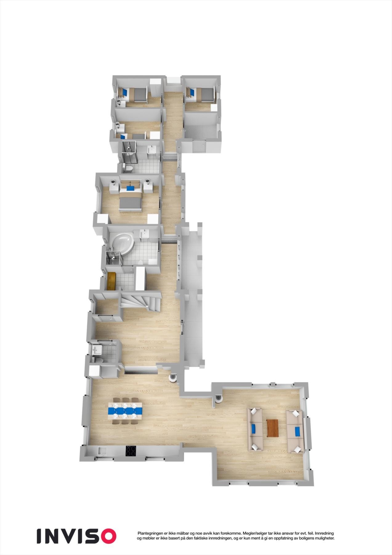 3D-plan Galleribilde