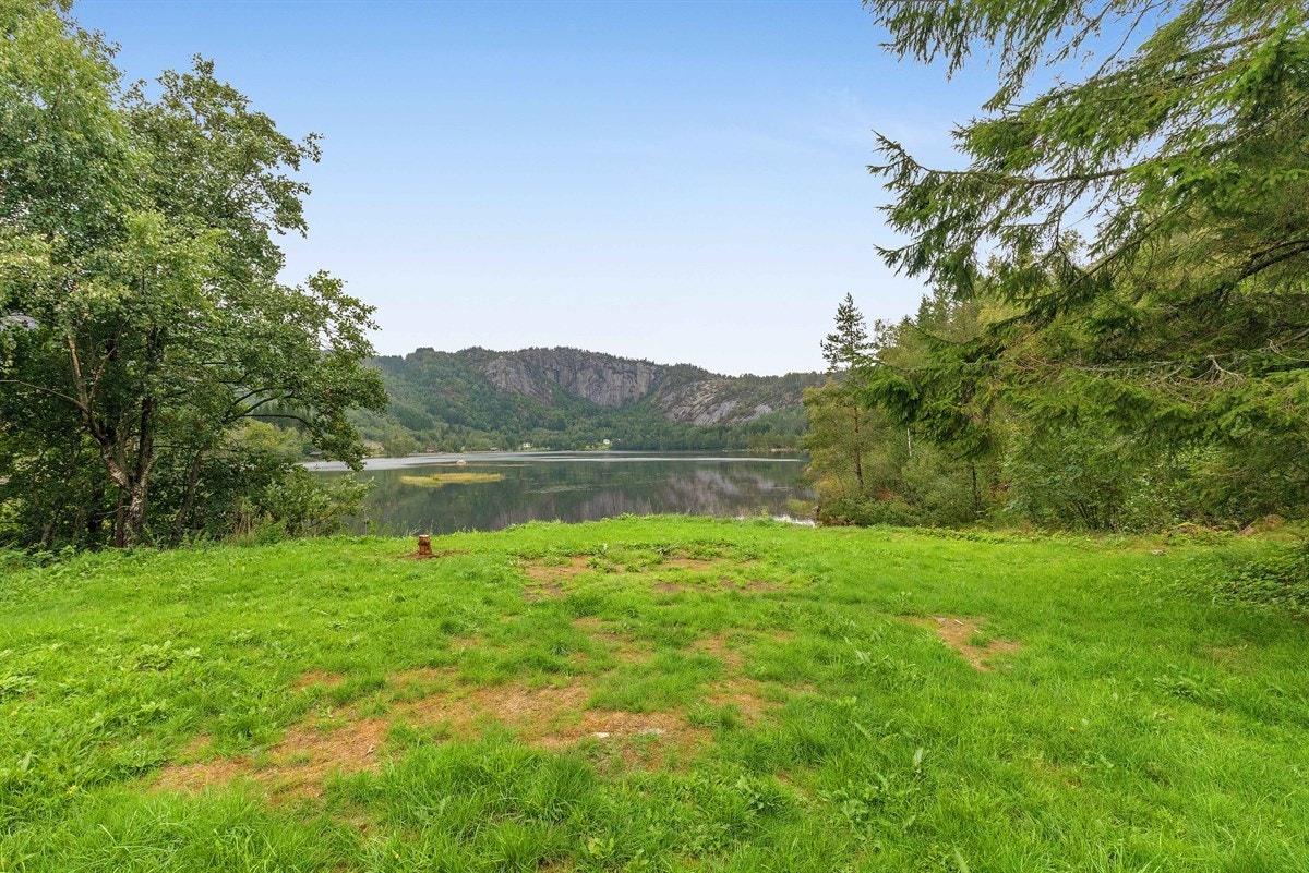 Flott badeplass like ved Galleribilde