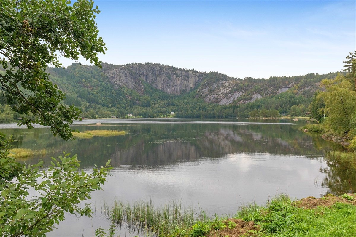 Flott badeplass like ved Galleribilde