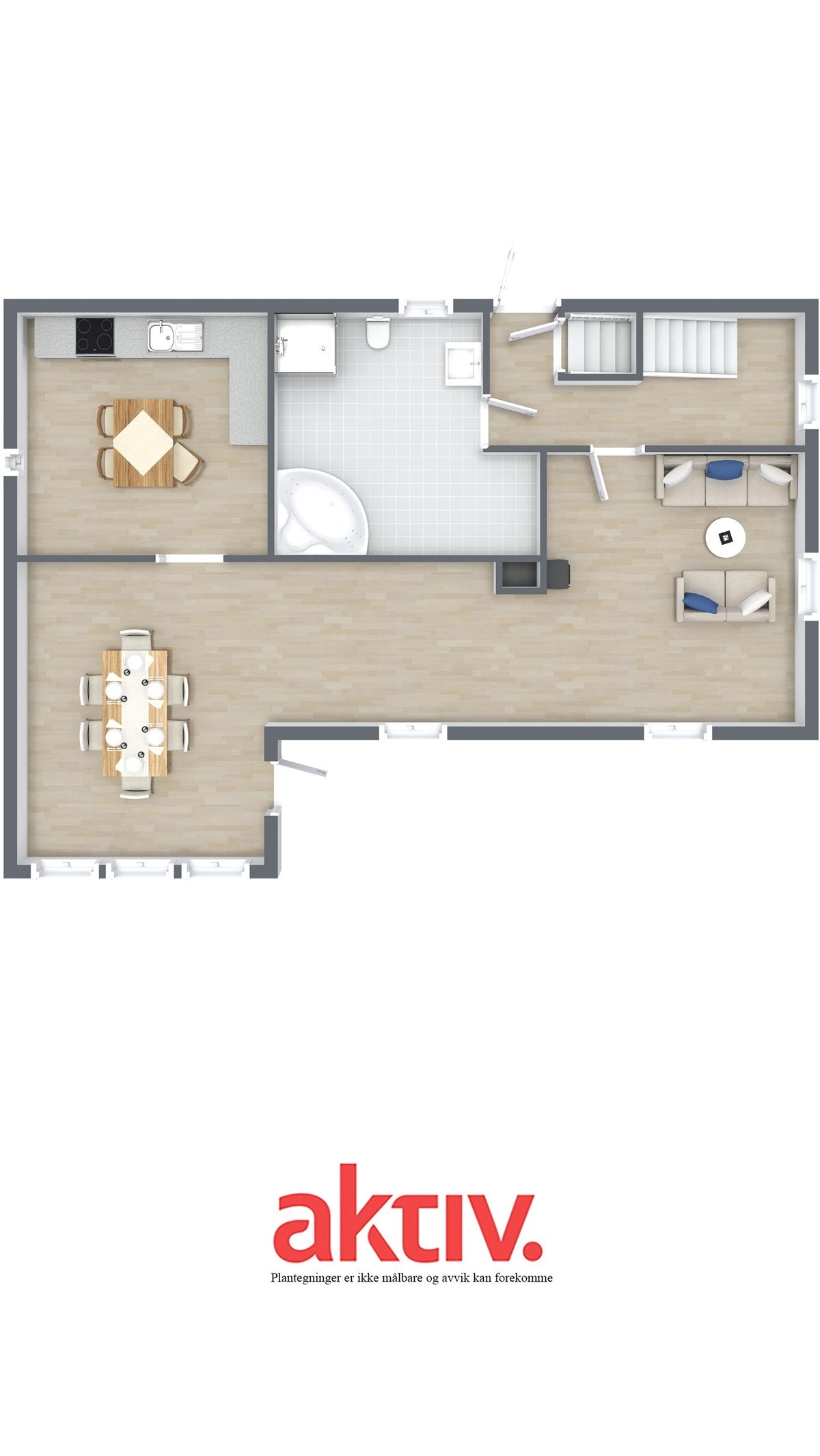 Plantegning Hovedetasje Galleribilde