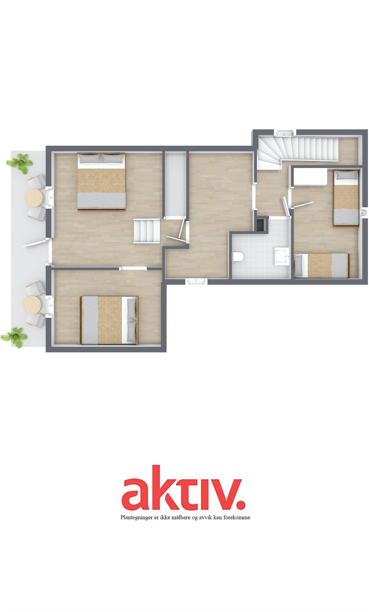 Plantegning Loft Galleribilde