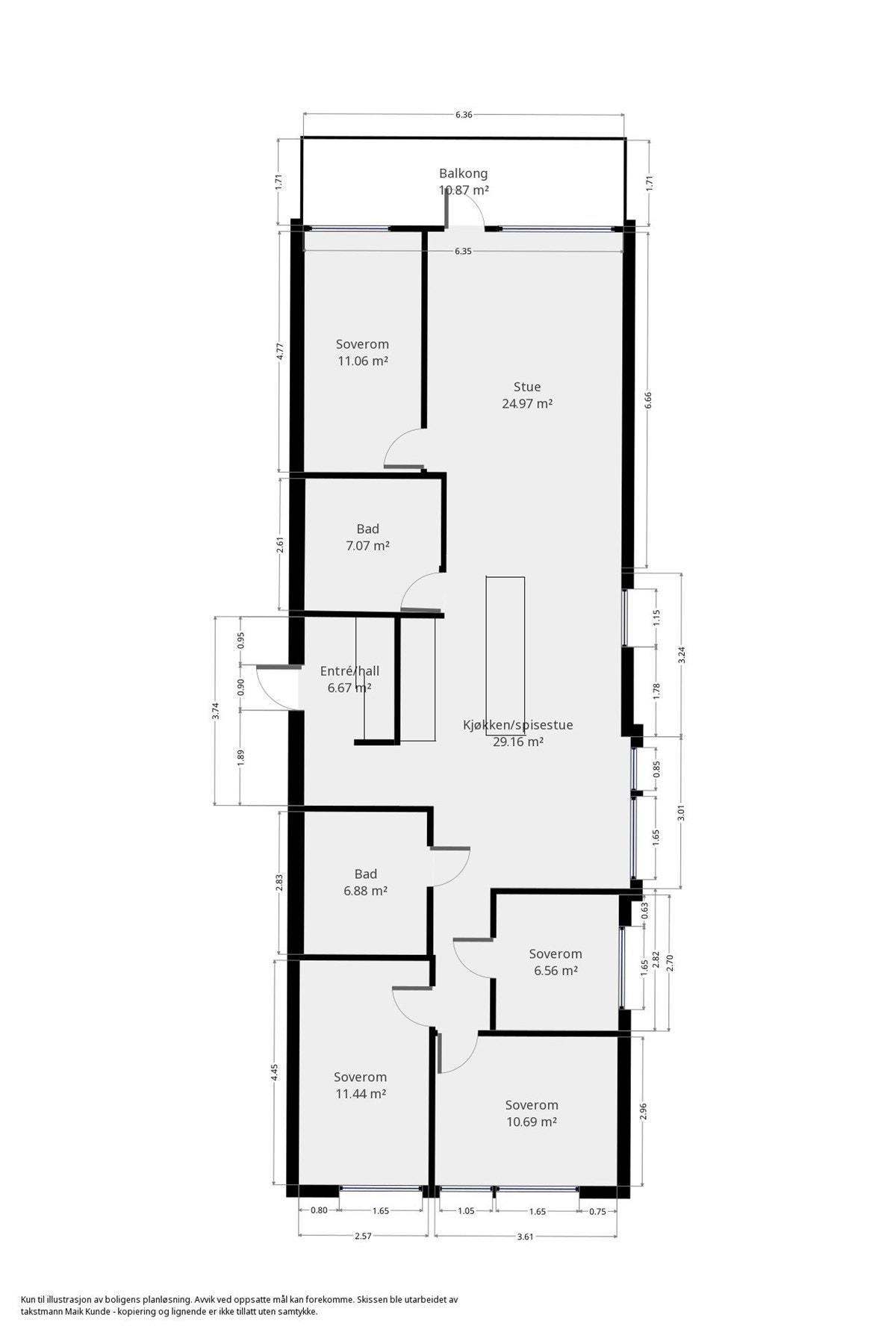 Alternativ plantegning - mange muligheter, alt etter eget behov! Galleribilde