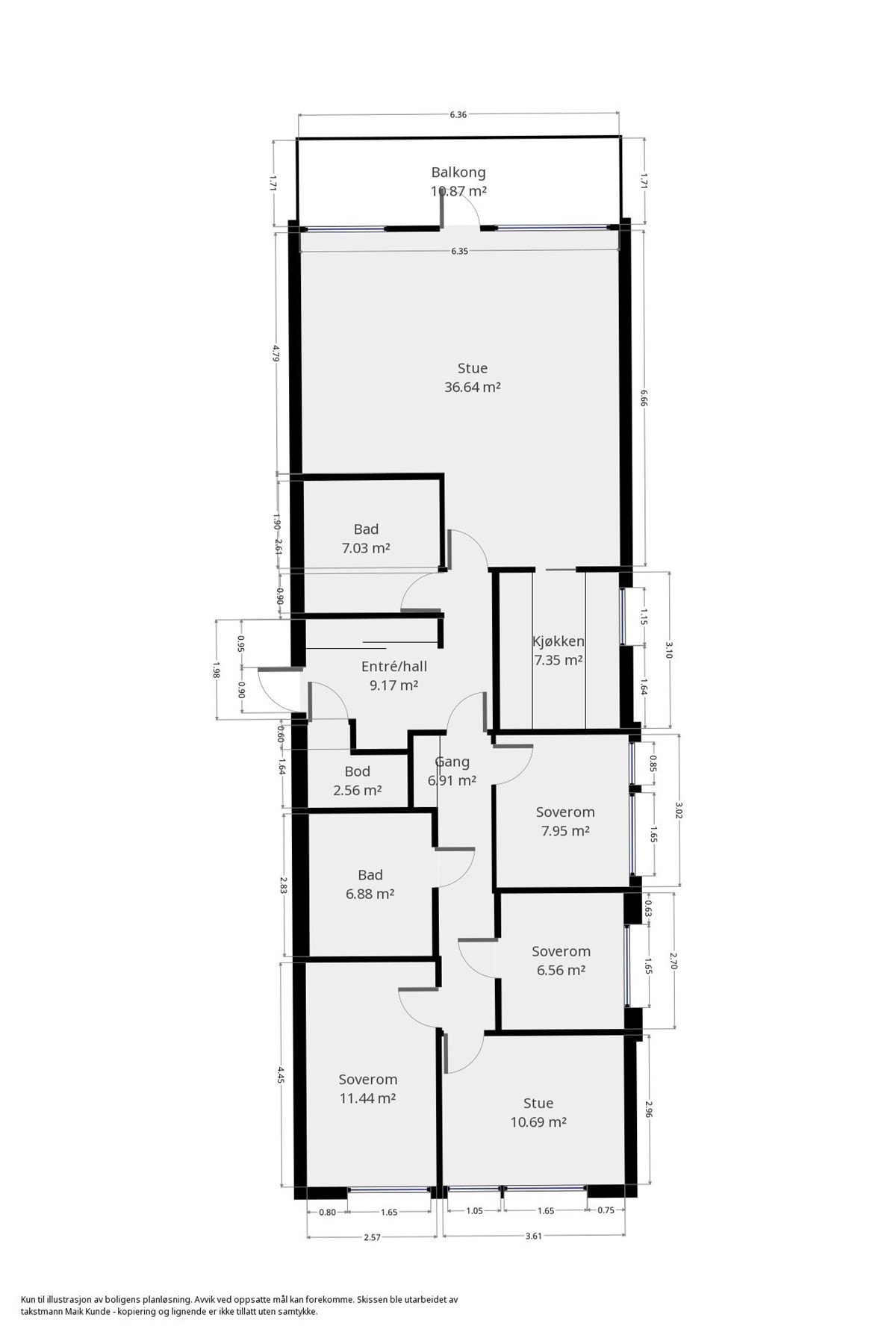 Alternativ plantegning - mange muligheter, alt etter eget behov! Galleribilde