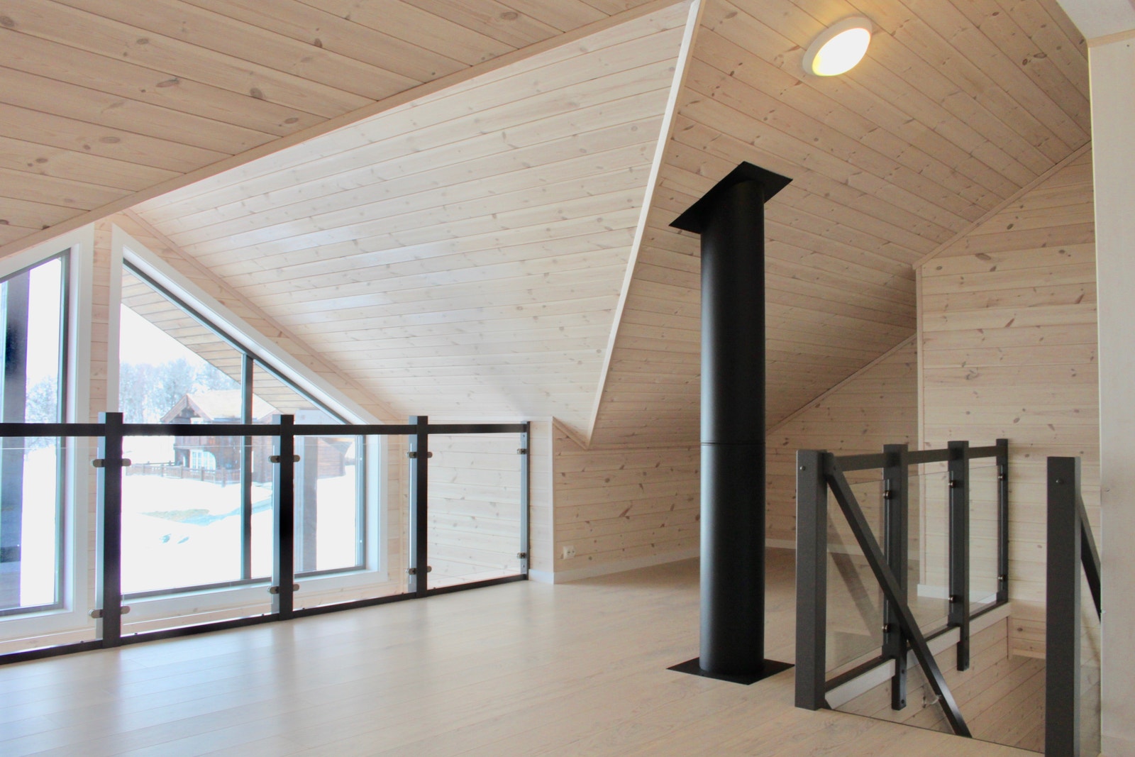 Fra hems i den aktuelle hytten Galleribilde