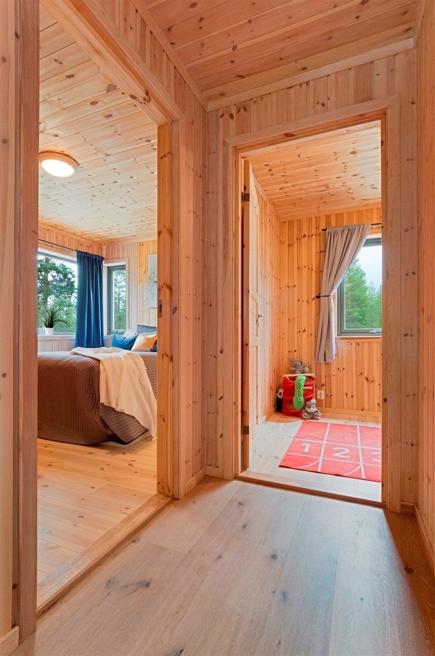 Gang inn til soverommene og badet. Galleribilde