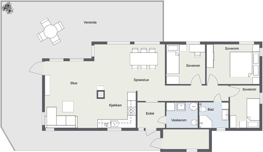 Planskisse Galleribilde