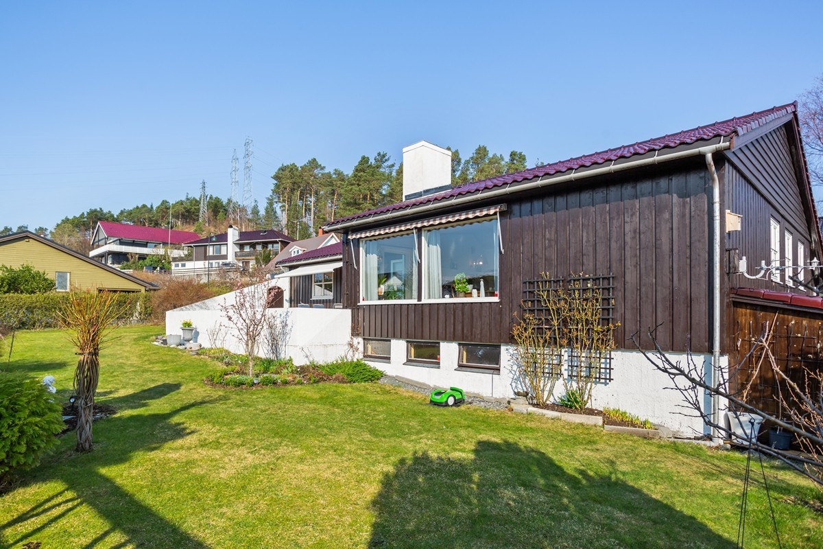 Flott hage mot syd Galleribilde