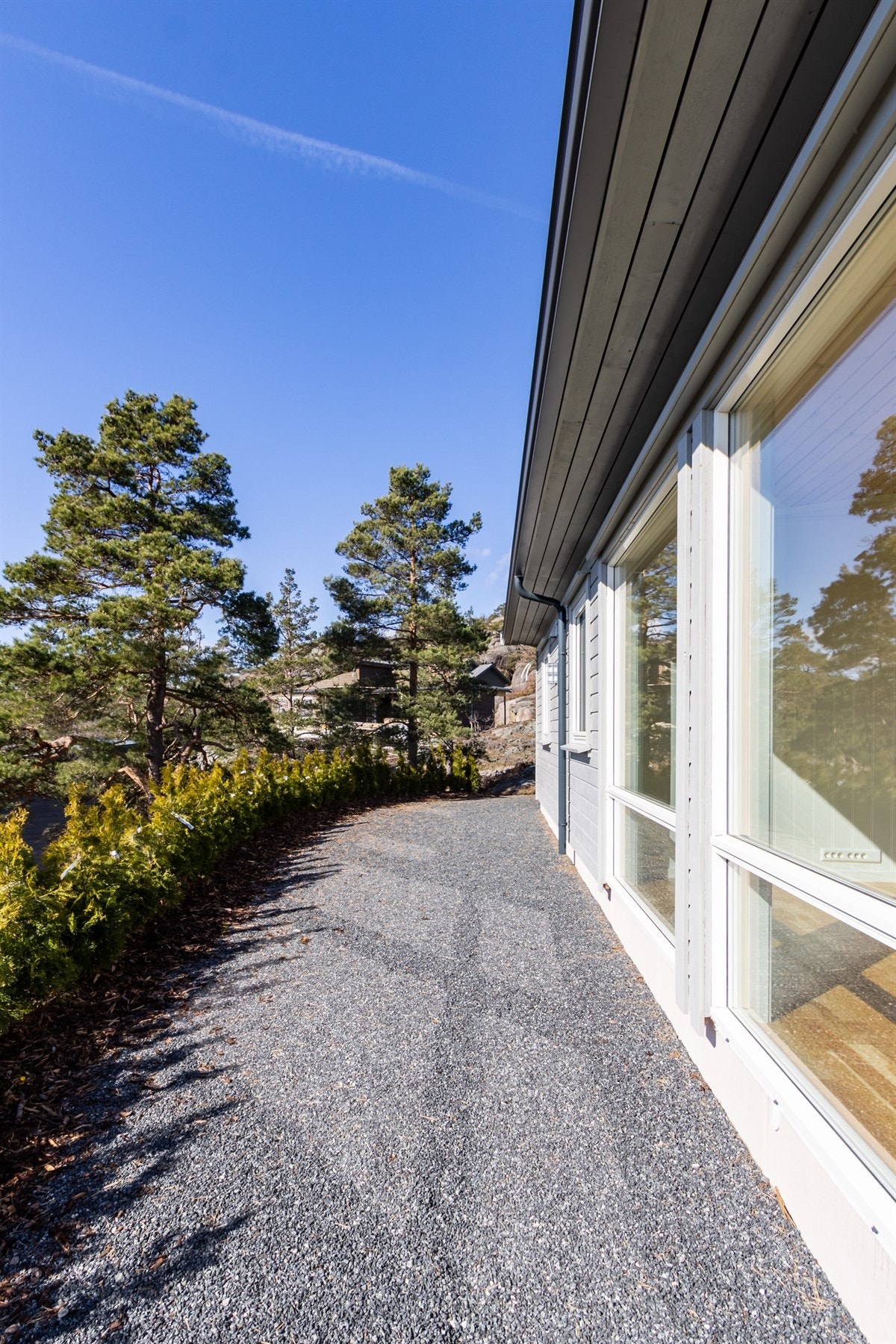 Klargjort for videre utnyttelse av utearealer Galleribilde