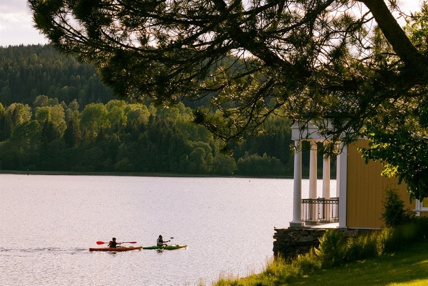 Flotte turstier (oppkjørte skispor på vinterstid) i Mærradalen som tar deg til Bogstadvannet. Galleribilde