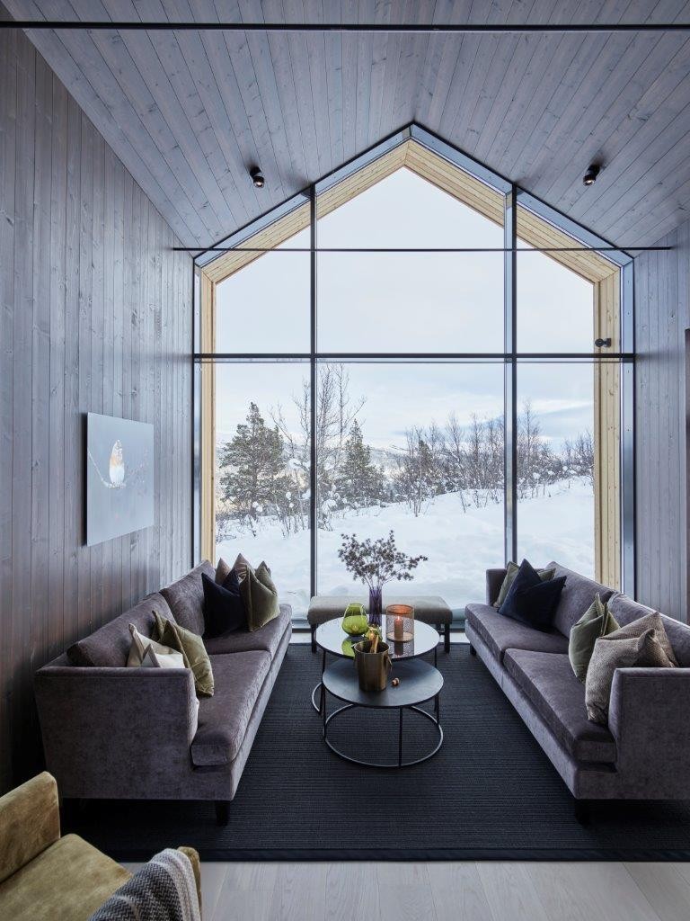 Vindusflaten er 5 m høy Galleribilde