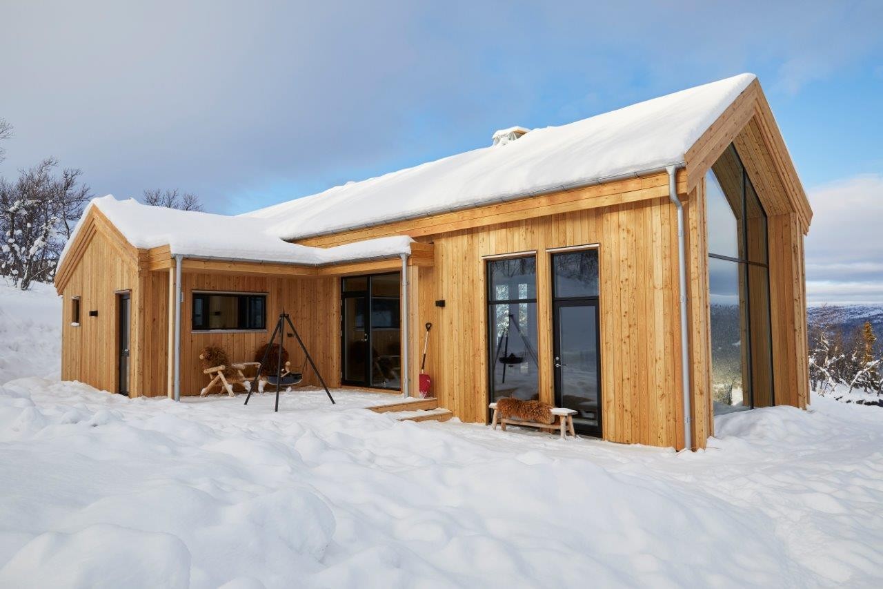 Bildene er fra nabohytte stylet med en unik interiørpakke fra Halvor Bakke - kan kjøpes til en drømmepris Galleribilde