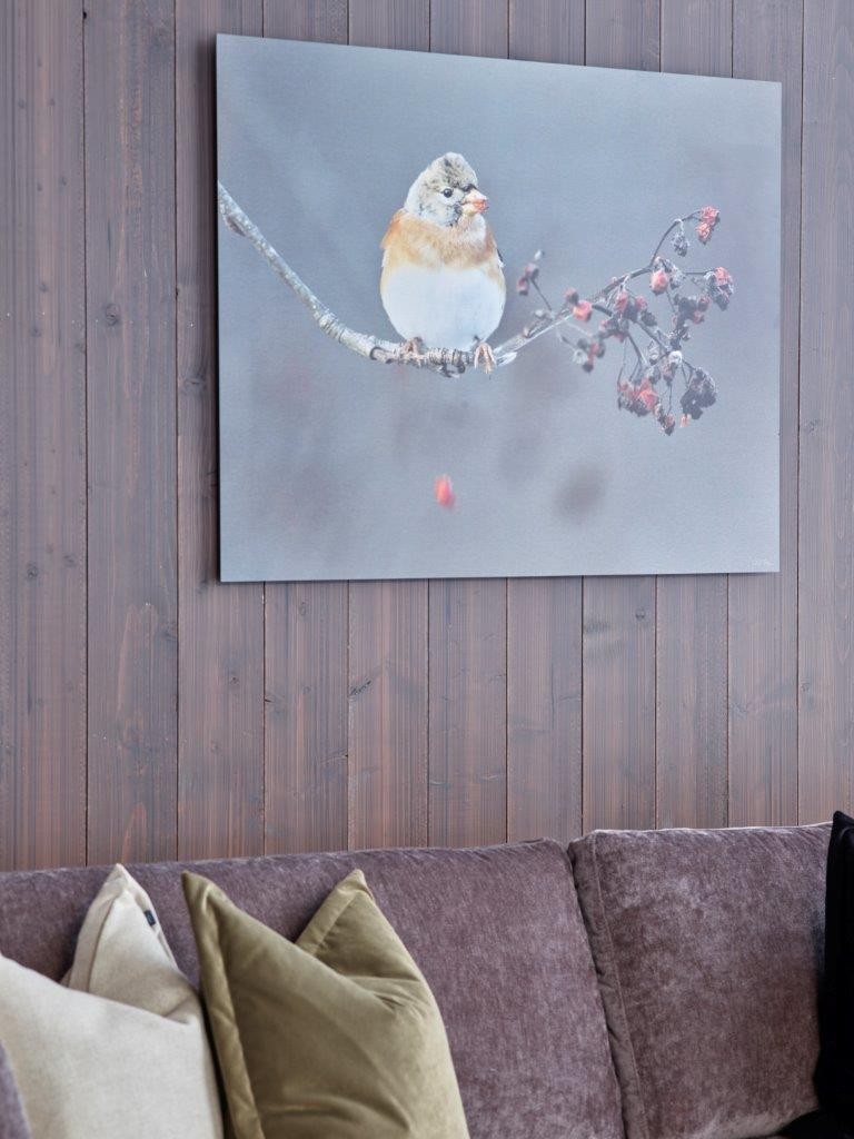 Bildene er fra nabohytte stylet med en unik interiørpakke fra Halvor Bakke - kan kjøpes til en drømmepris Galleribilde