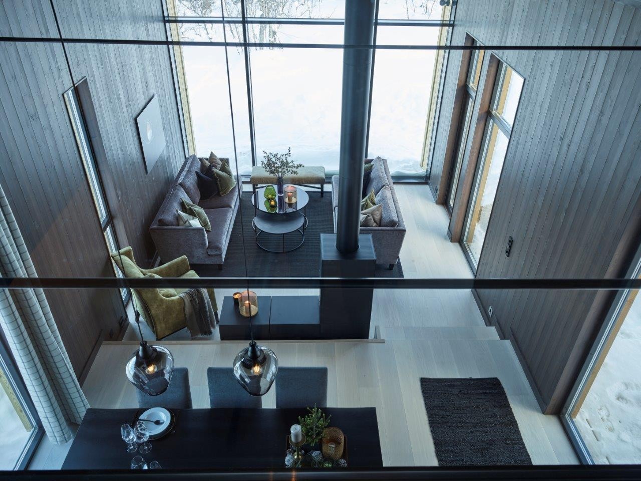 Bildene er fra nabohytte stylet med en unik interiørpakke fra Halvor Bakke - kan kjøpes til en drømmepris Galleribilde