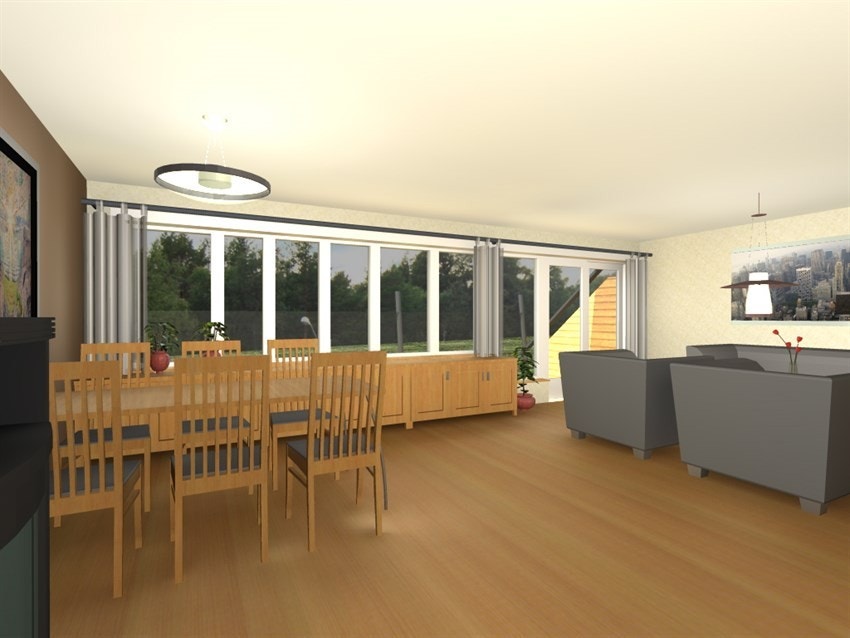 Stue mot nordvest Galleribilde