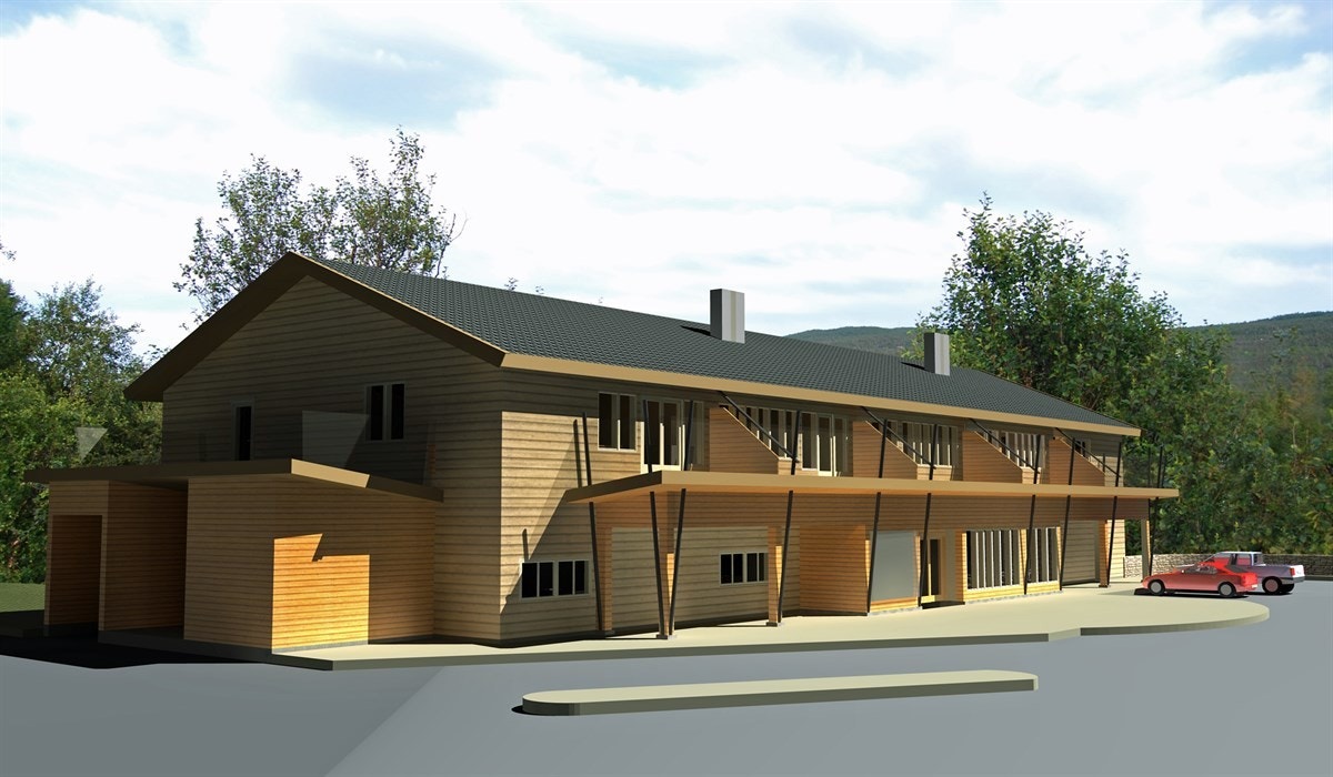 Utendørs fra nordvest Galleribilde