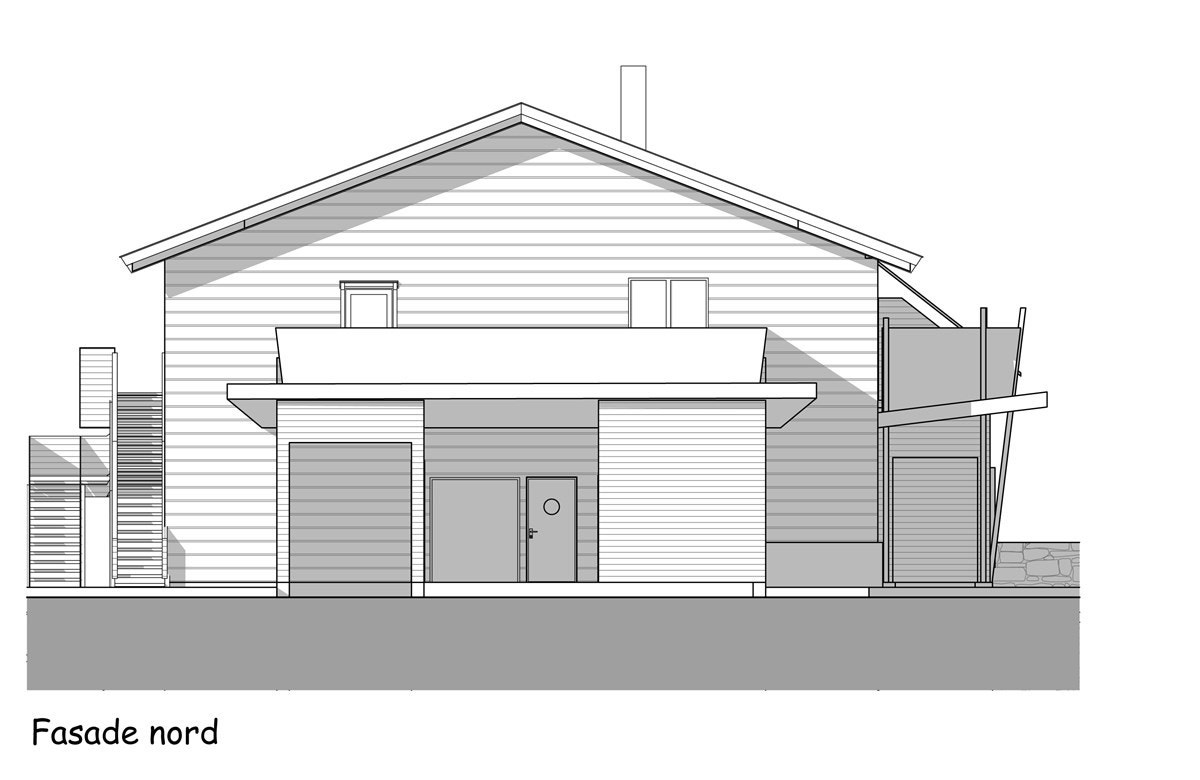Fasade nord Galleribilde